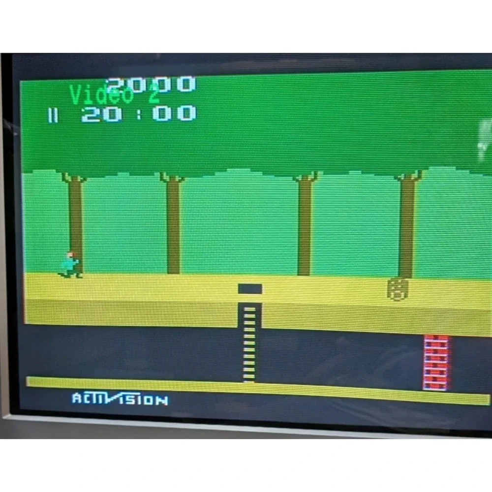 Activision TV Games 60-2724 Plug Play Joystick Black Retro 10 Games
